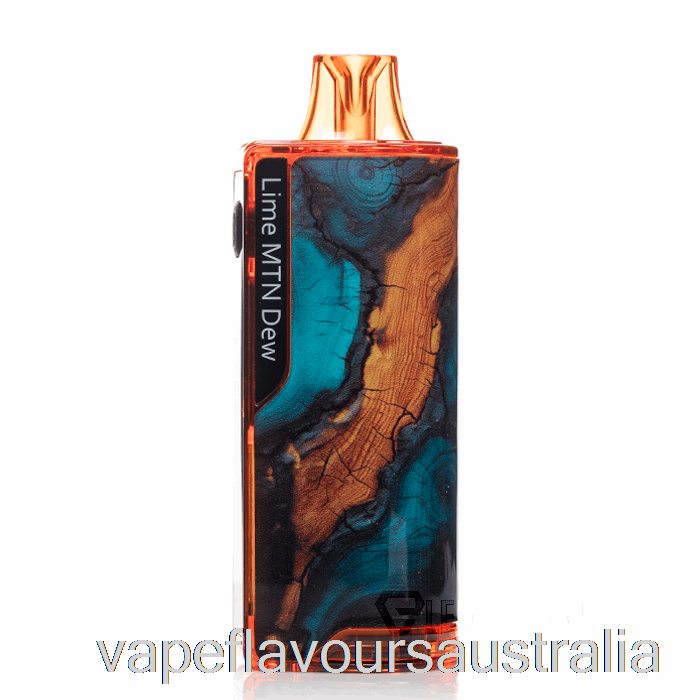 Vape Nicotine Australia MTRX 12000 Disposable Lime MTN Dew